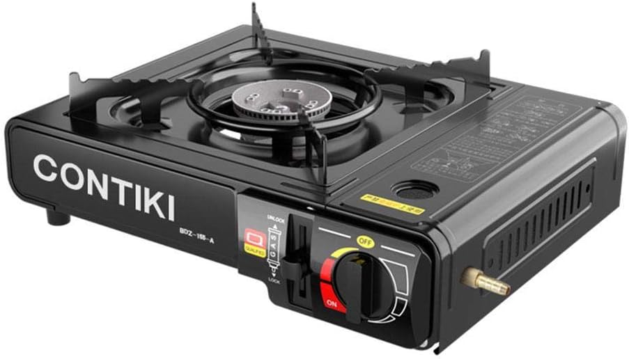 Outdoor Gas Stove,Mini Cassette Fuel Portable Gas Stove Butane Camping