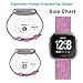 Welltin 2 Pack Bands Compatible with Fitbit Versa/Fitbit Versa 2 / Fitbit Versa Lite for Women Men, Breathable Woven Fabric Strap, Adjustable Replacement Wristband for Fitbit Versa Smart Watch