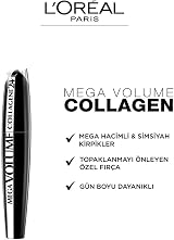 L'Oreal Paris Mega Volume Collagene 24h Black Mascara 9ml view 6