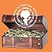 Kicko Plastic Gold Coins - 144 Pack - 1.25 Inches Fun Play Money Coins - for Kids - Party Favors, Bag Stuffers, Fun, Toy, Prize, Pinata Fillers