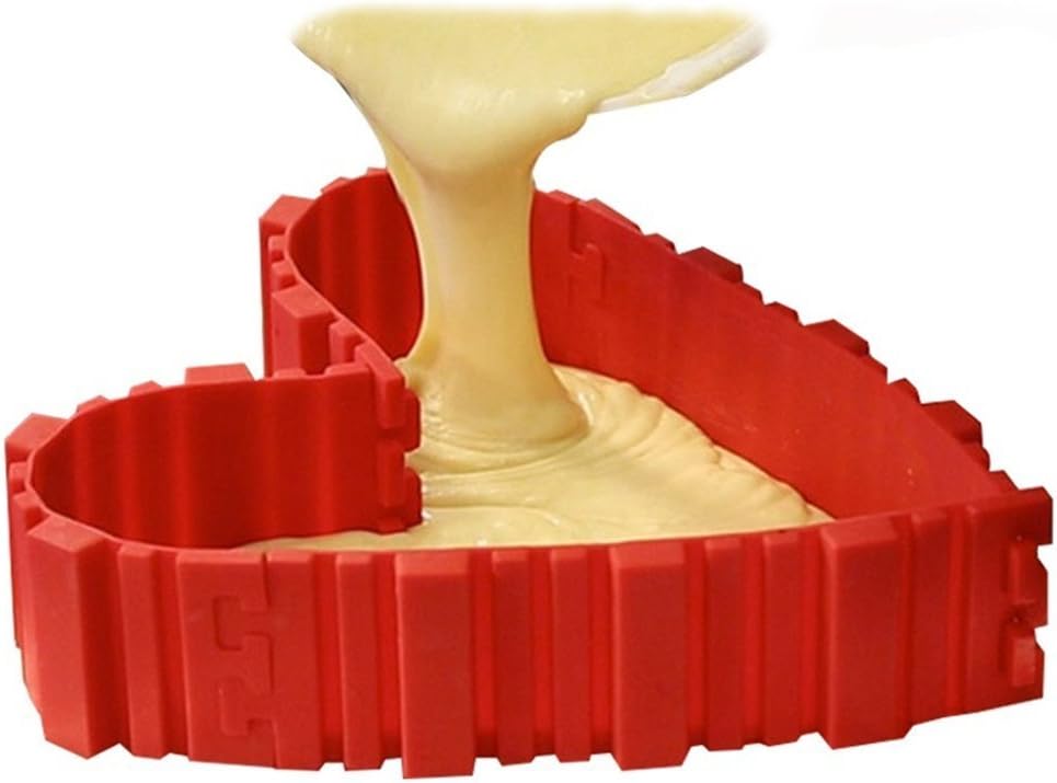 4Pcs/Set Silicone Bake Snake Cake Mold / DIY Baking Mould Tools