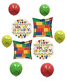 Brick Happy Birthday Balloon Decoration Kit