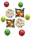 Brick Happy Birthday Balloon Decoration Kit
