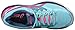 ASICS Women's GT-2000 4 Running Shoe, Turquoise/Hot Pink/Navy, 8 M US