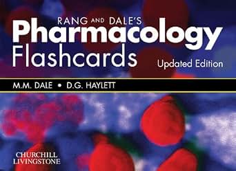 Rang Amp Dale S Pharmacology Flash Cards Updated Edition E