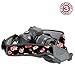 USA Gear DSLR Camera Strap Chest Harness with Quick Release Buckles, Floral Neoprene Pattern and Accessory Pockets - Compatible with Canon, Nikon, Sony and More Point and Shoot and Mirrorless Cameras