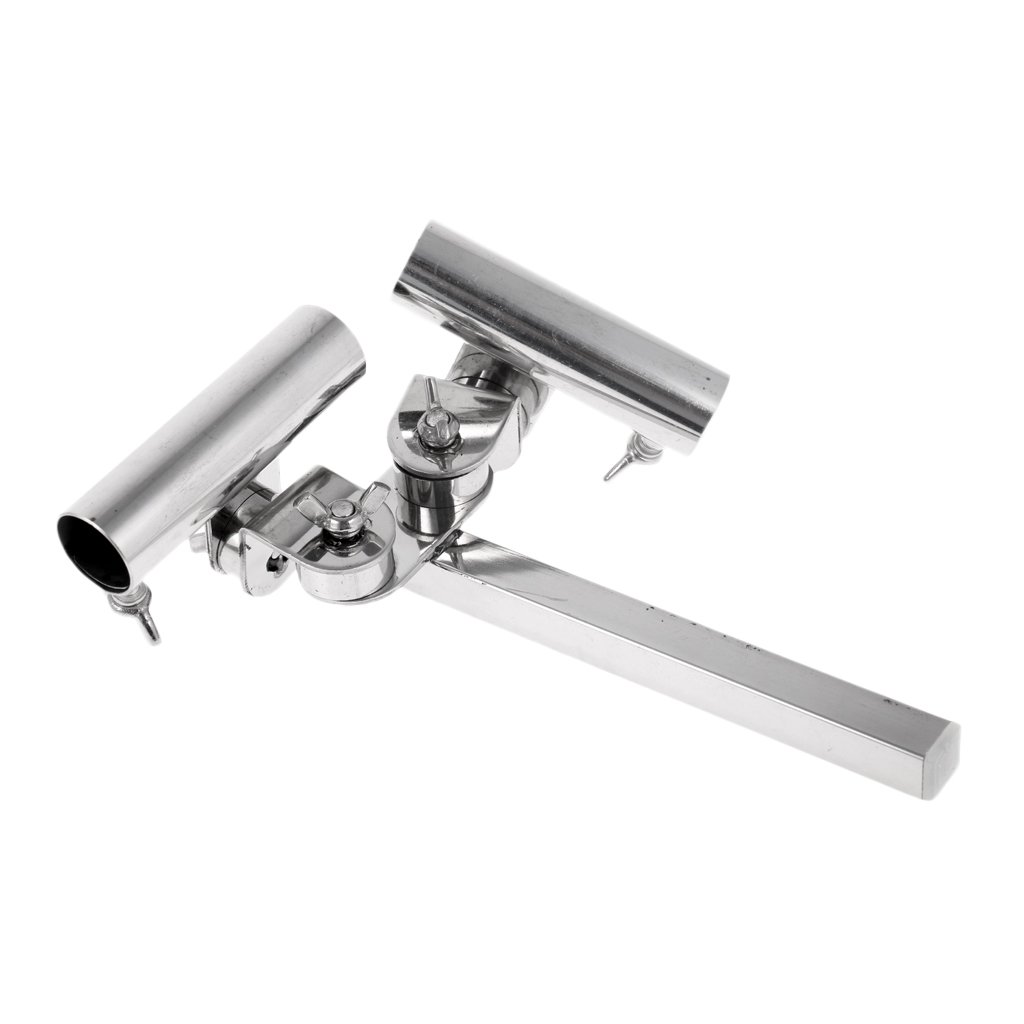 Buy Asia Deals Stainless Steel 2 Tube Fishing Rod Holder 2 Rods