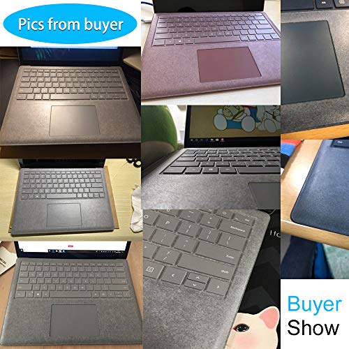 XISICIAO Transparent Keyboard Palm Rest Protector for Microsoft Surface Laptop/Laptop 2/3 Pads/Wrist Rests,Protect Alcantara from Dirty/Stain 13.5 Inch Cover(US Layout) - Thumbnail 6
