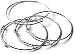 6 Pc Inspired Expandable Bangle Adjustable Charm Bracelet