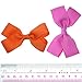40pcs Toddler Girls Ribbon Bows for Hair (3 Inch Bow Bulk Pack) (20 pairs toddler bows)