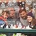 OCATO 275 Pcs Christmas Window Clings Static Snowflakes Window Clings Decals Stickers Christmas Window Decorations Indoor Merry Christmas Winter Wonderland Decorations Ornaments Party Supplies