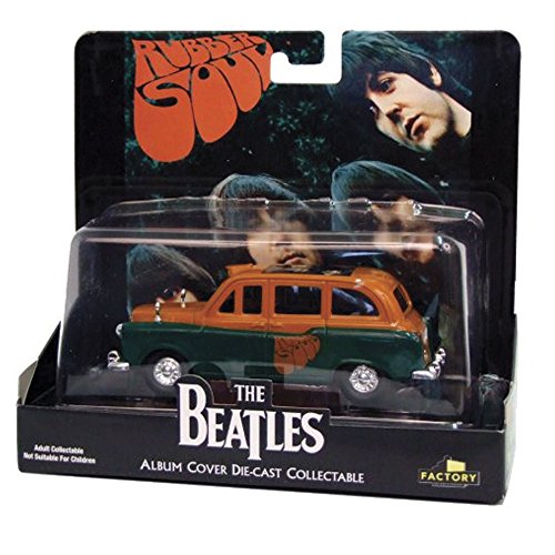 Factory Entertainment The Beatles: Rubber Soul Famous Covers Collectable Die-Cast Taxi