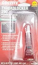Loctite 37423 290 Green Penetrating Threadlocker Tube, 6-milliliter