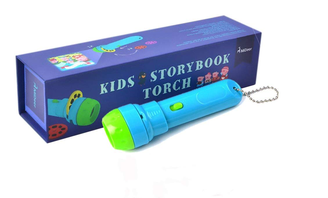 Jzhen Children's Projector Torch, Projection Lamp, Children's Torch Projection Lamp