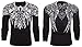 Xtreme Couture AFFLICTION Mens THERMAL T-Shirt GATHERER Tattoo Biker
