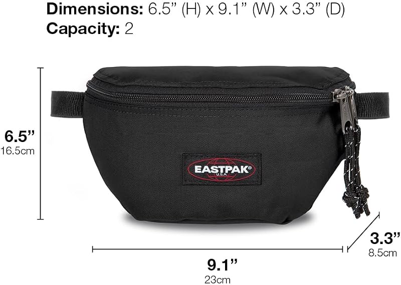 Springer Gürteltasche, 2 L - Black (Schwarz)