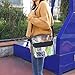 Magicbags Clear Cross-Body Messenger Shoulder Bag, NFL and PGA Stadium Approved Clear Purse with Adjustable Strap Medium