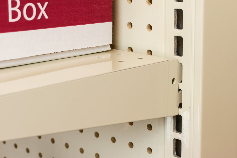 Lozier 8 Foot Heavy Duty Industrial Free Standing Gondola Shelving Unit