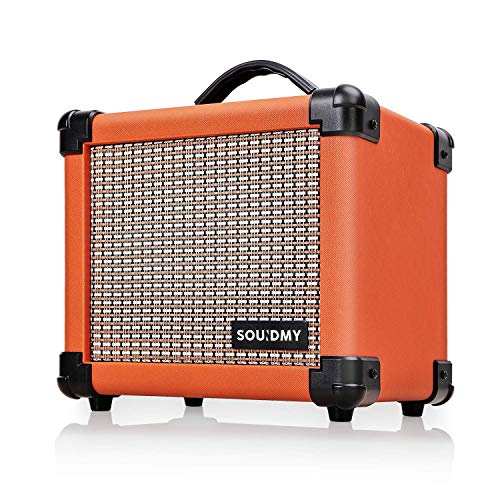 Souidmy DualPowered Guitar Amp, Portable Electric Guitar Amplifier