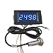 DIGITEN DC 12V 24V 4 Digital Blue LED Counter Meter Up Down+Hall Proximity Switch Sensor