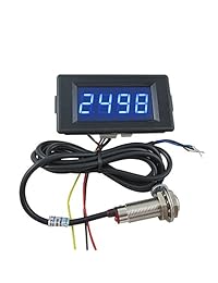 digiten DC 12 V 24 V 4 Contador de LED Azul Digital Meter Up Down + salón Interruptor de proximidad Sensor