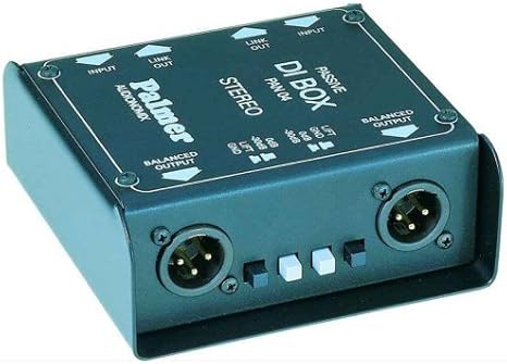 Palmer PAN 04 Passiv Stereo - Caja de inyección directa: Amazon.es: Instrumentos musicales