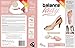 Travel Feet Balance Lady Skinny Flex Arch Supports(2Pairs for 1 Price)-Body Balancing Orthotics Inserts- Plantar Fasciitis Relief Shoe Insoles-Women Foot Arch Supports for Flat Feet & Heel Pain Relief
