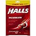 Halls Cherry Cough Drops - with Menthol - 80 Drops (1 bag of 80 drops)