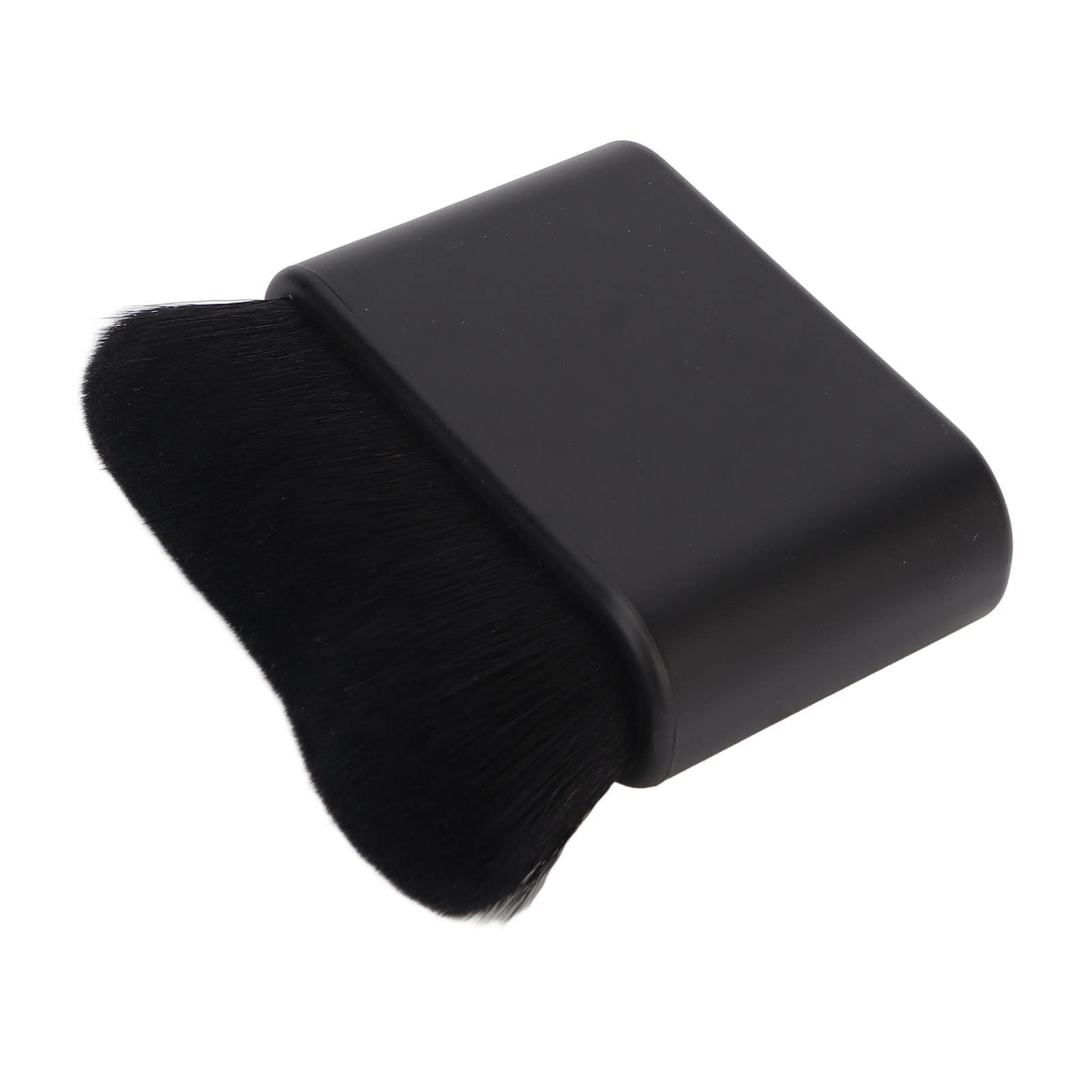 Large Flat Tanning Brush, Black Blending Cream Bronzer Brush Tan & Buff Brush Fake Tan Applicator for Self Tanner Face Body Makeup