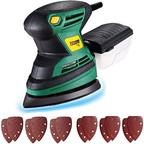 Lijadora-Electrica-TECCPO-Professional-200W-Lijadora-Mouse-Lijadora-de-Detalles-15500-OPM-12-Piezas-de-Papel-Lija-con-Contenedor-de-Polvo-Reutilizable-Diametro-de-Orbita-de-15-mm-TAMS23P