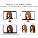 Goldfinch 100% Human Hair Wig Kinky Curly Wig with Bangs Fluffy Wavy Wig 150 Density 14 inches Brown Wig +Free Wig Cap