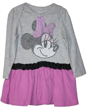 Minnie Mouse 2PC Long Sleeve Dress Set 6-9 Months