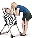 Nursing Car seat Cover Breastfeeding Scarf - Stretchy 4 in 1 - Car Seat Canopy, Shopping Cart Cover, High Chair Cover, Infinity Scarf Nursing Apron, Perfect Gift for Pregnant Mothers and Baby Showers