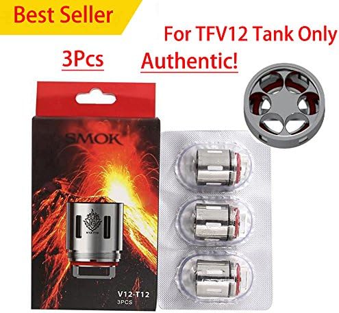 3pcs Ṽ12T12 0.12 Cǒils For Smǒk ŦḞV12 KING BEASŦ TAṄK