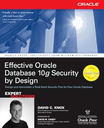 Amazon Com Effective Oracle Database 10g Security By