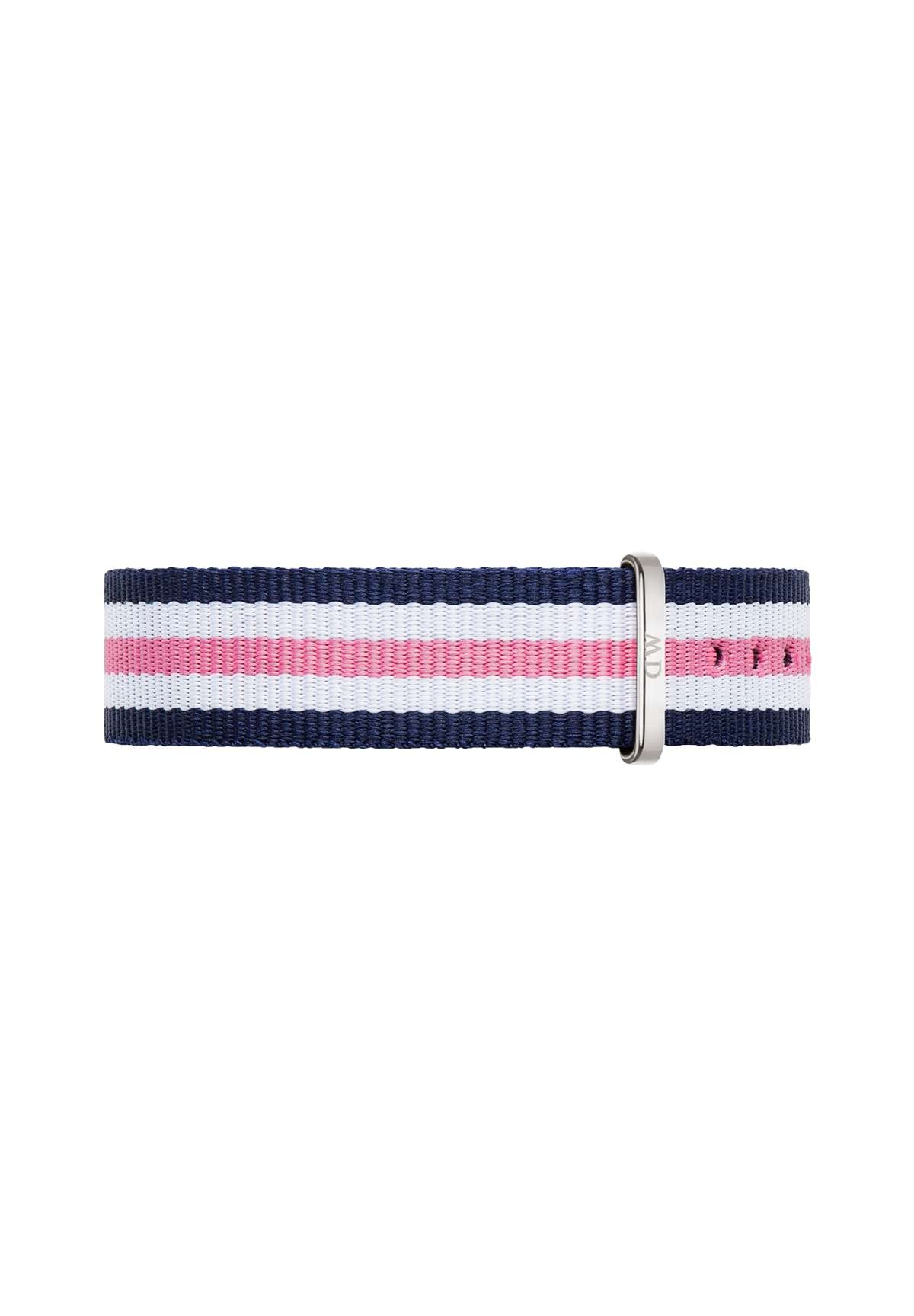 Daniel Wellington Classic Southampton, Blue-Pink-White/Silver Watch Strap, 18mm, NATO, for Women and Men