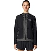 Mountain Hardwear, Kor AirShell Hybrid Hooded Jacket - Women's, Black/Volcanic, S