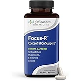 Lifeseasons, Focus-R Concentration Support, 60 Count