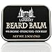 Maison Lambert Beard Care Kit with Organic Beard Balm, Oil, Shampoo, Wax, Brush & Soap, 7 fl oz