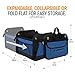 Red Earth Naturals Premium Trunk Organizer - Durable Car Organizer Keeps Things Stowed with Non Slip Strips & 2 Bonus Bungee Cords to Keep Cargo Organizer in Place