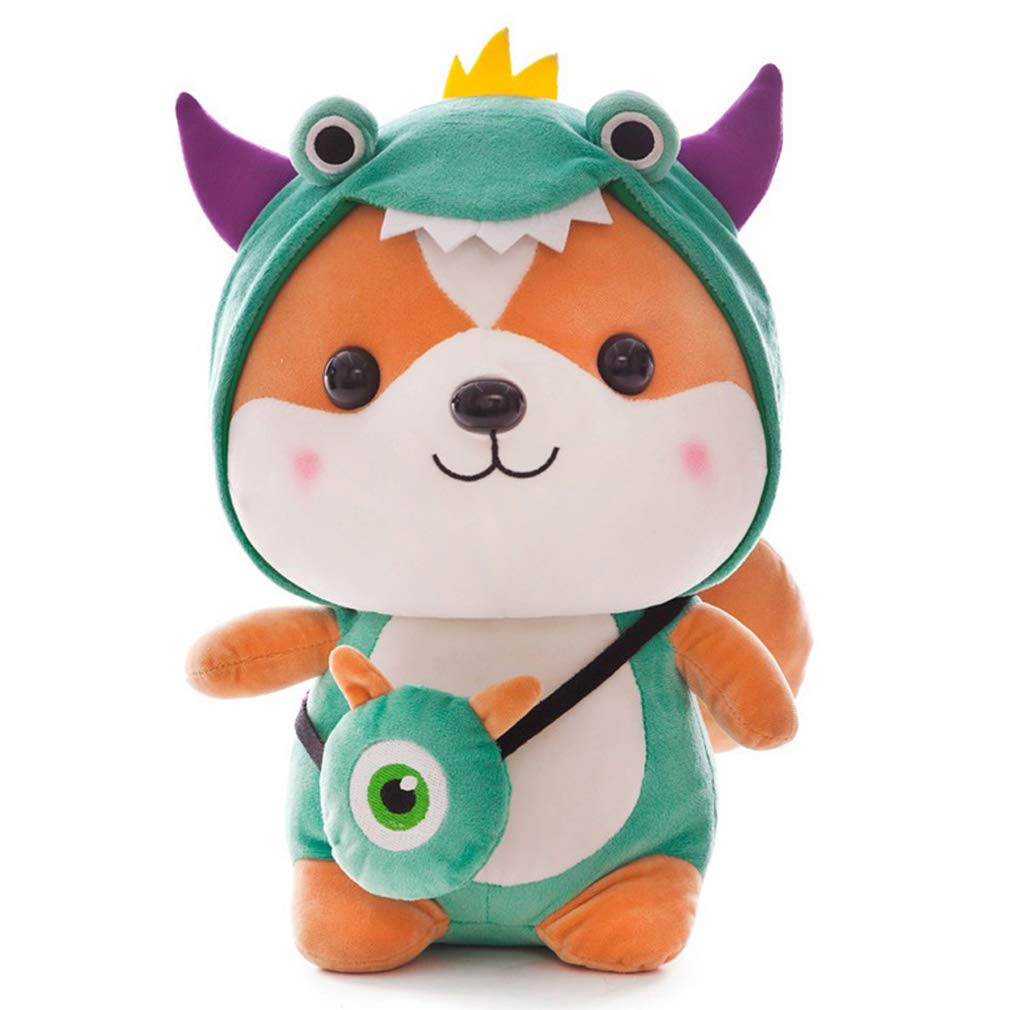 Yxian Plush Squirrel Cute Squirrel Stuffed Stuffed Animal Pillow Christmas Birthday Gifts For Children (dinosaur25cm)
