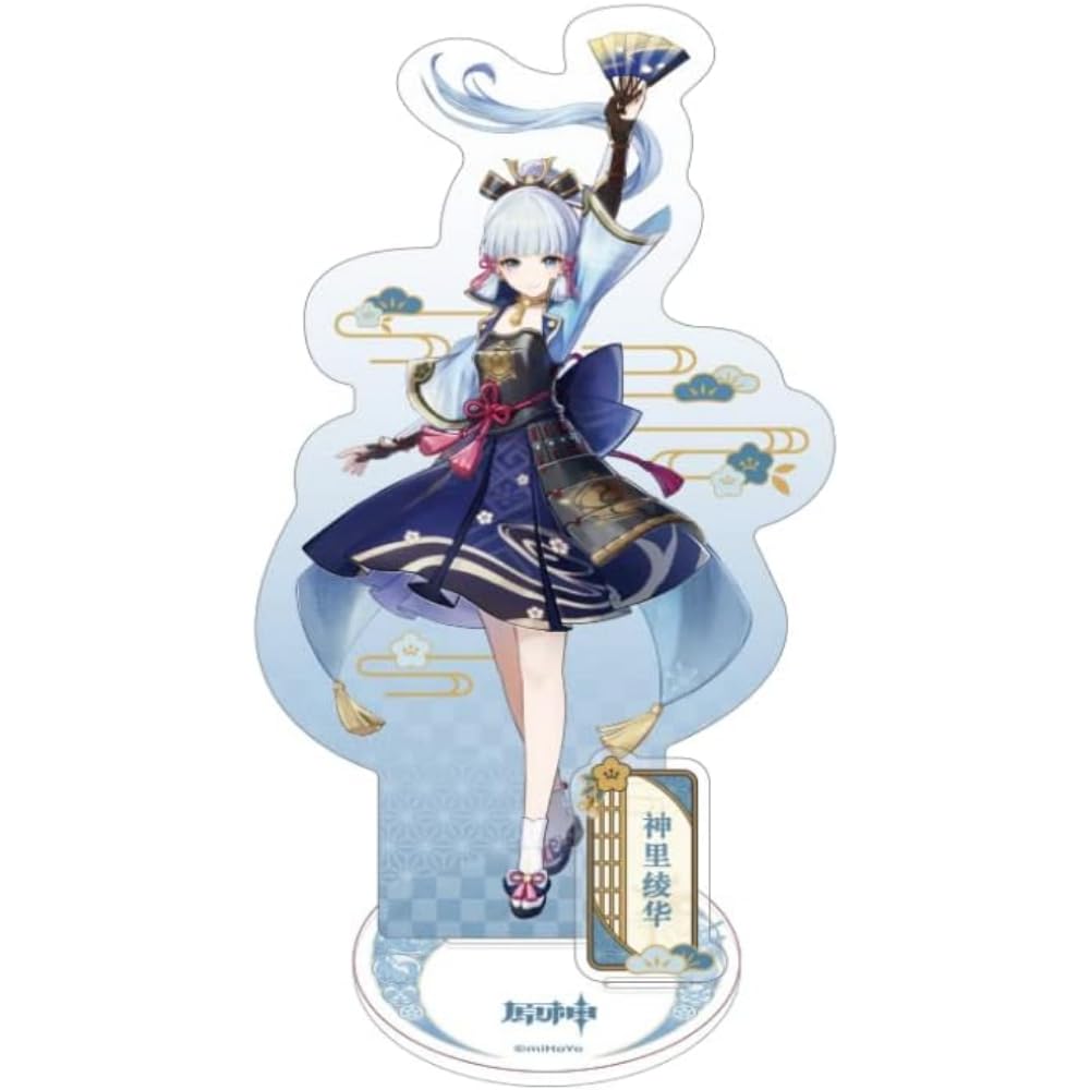 SAKAMI miHoYo - Genshin Impact - Kamisato Ayaka - Theme Series Character Acrylic Figure/Stand/Standy - 14 cm - Original & Licensed