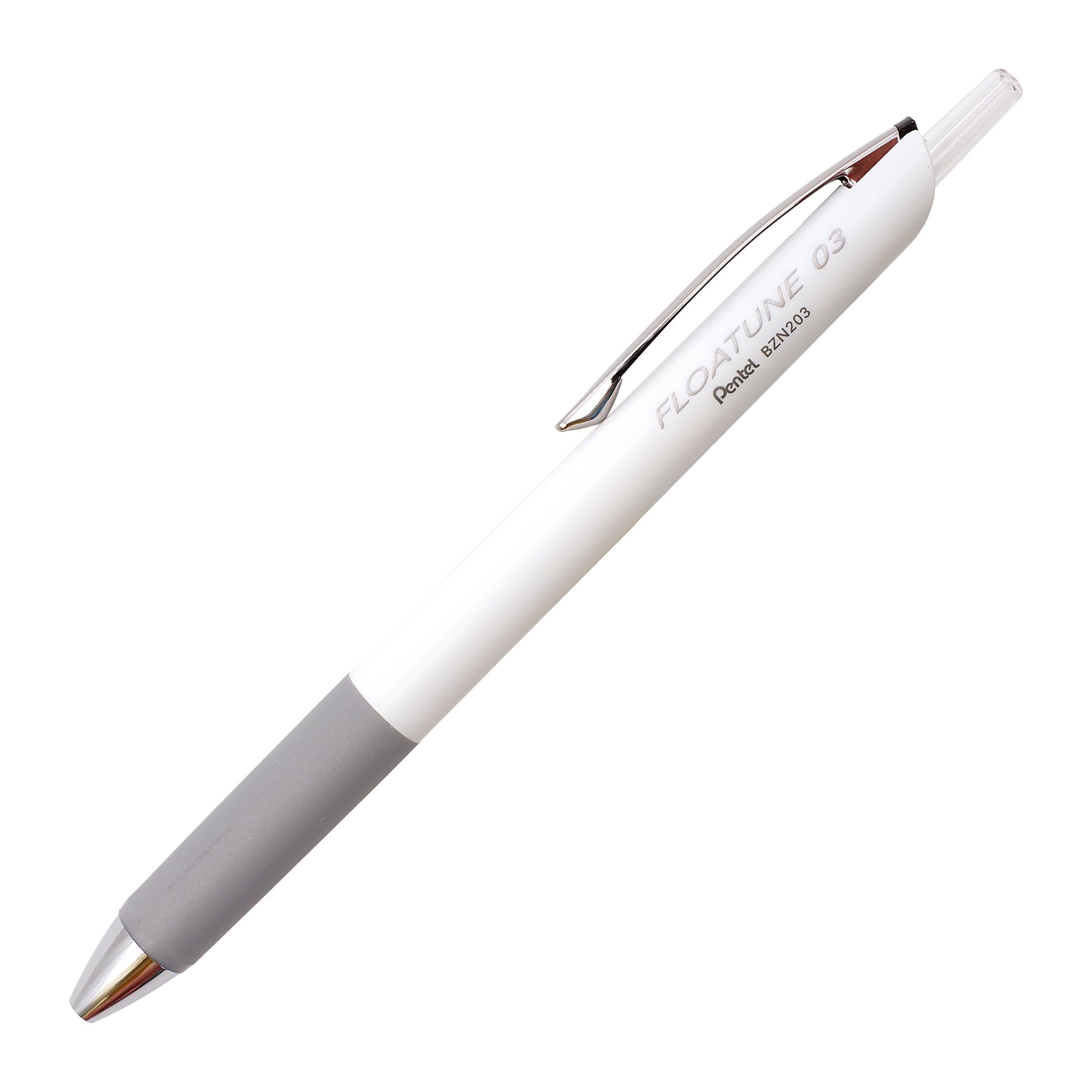 Photo 1 of Pentel BZN203-A FLOATUNE Permanent Ballpoint Pen, 0.3mm, Black