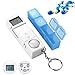 CozyCabin Digital Pill Box Timer Reminder, 7-Day Travel Pill Container Dispenser Medicine Organizer with Alarm (Blue)