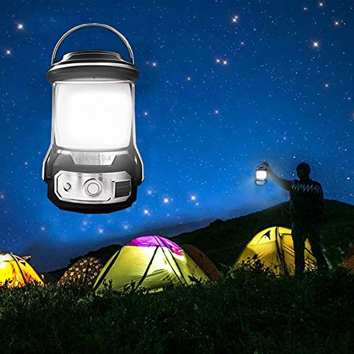 seenlast Rechargeable Camping Lanterns Flashlight Super Bright Lanterns 5200mAh Power Bank with USB Cable Suitable for Camping, Hiking, Outdoor Recreations - Thumbnail 6
