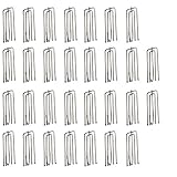 Yoead YOIDHOME 30pcs Curtain Pleater Tape Hooks