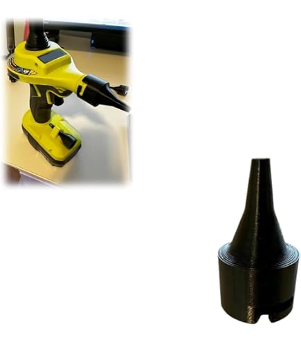 Blow Valve Nozzle For Ryobi 18V Cordless High-Volume Inflator – Precision-Fit Accessory For Faster Inflation Of Air Mattresses, Swimming Rings & More, Portable & Durable