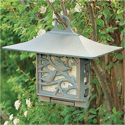 Amazon Com Whitehall Products Nuthatch Suet Feeder Verdigris