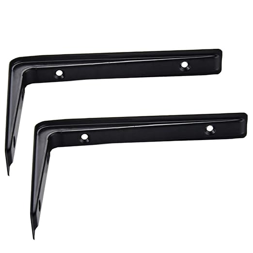 L escuadras para estanterias, soporte de esquina de metal ...