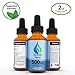 Serenity Hemp Oil - Peppermint Flavor - 2 fl oz 500mg - Certified Organic - 99.9% Pure Full Spectrum Hemp Extract - For Pain - Stress - Anxiety - Sleep Aid